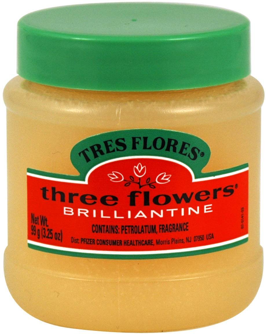 THREE FLOWERS BRILLIANTINE SOLID
