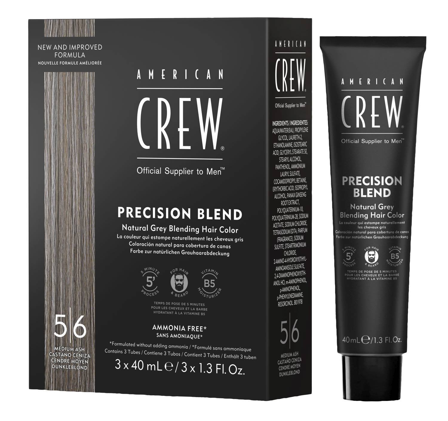 AMC PRECISION BLEND MEDIUM ASH 3 PK