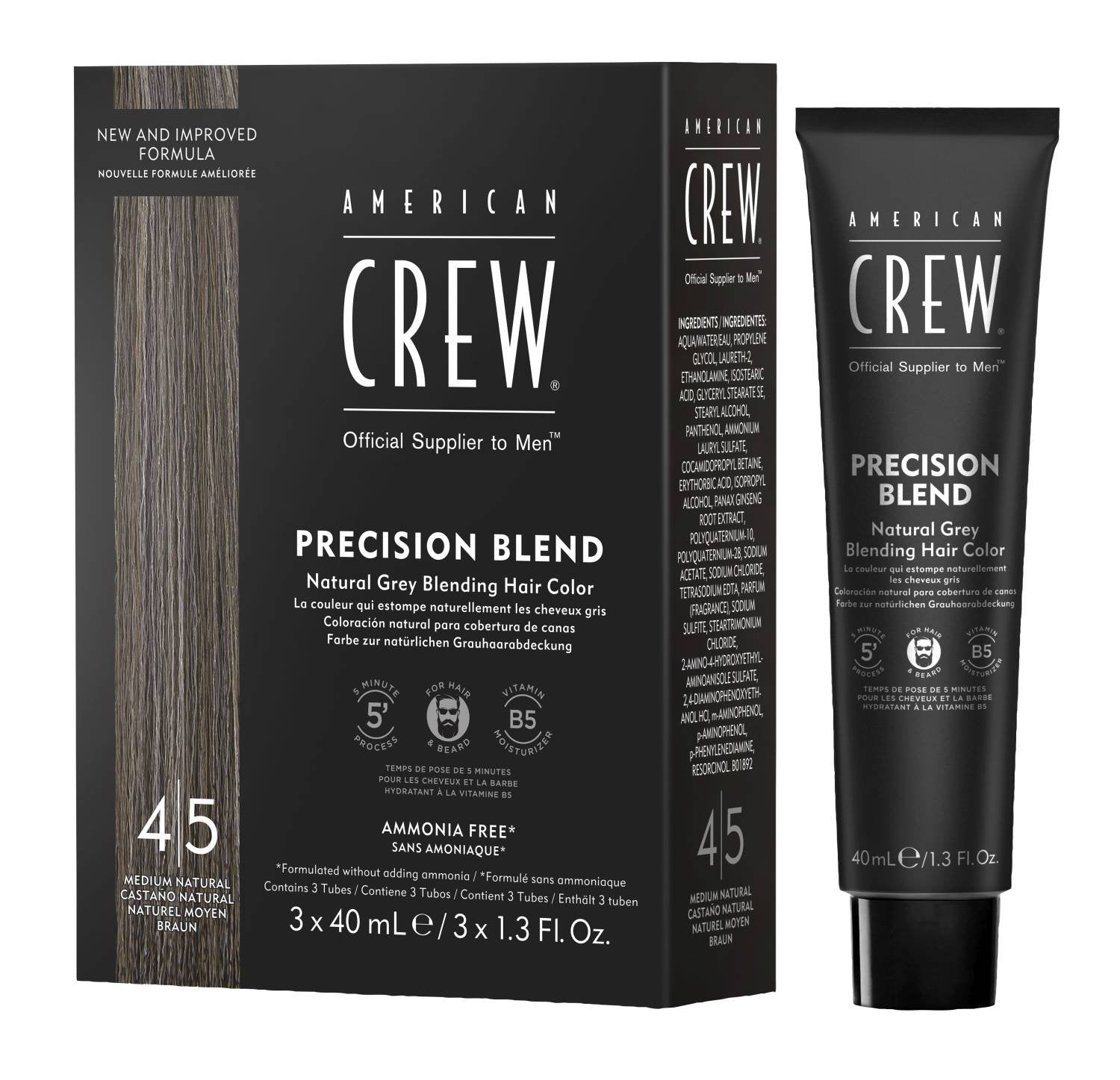 AMC PRECISION BLEND MEDIUM NATURAL 3PK