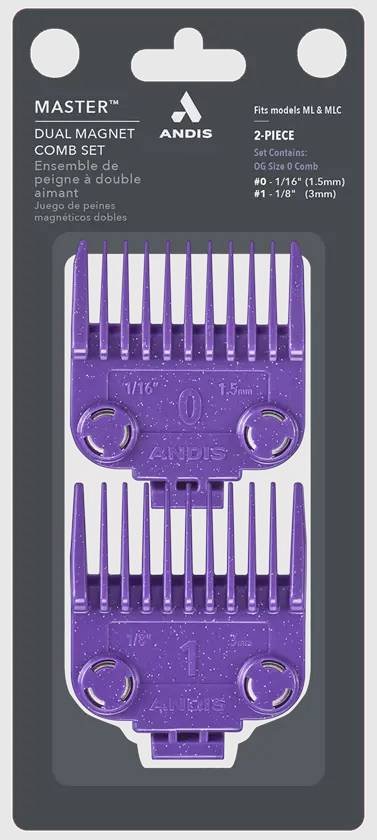 ANDIS ATTCH COMB NANO 2 MAG SM NEW PACK 2 PCS