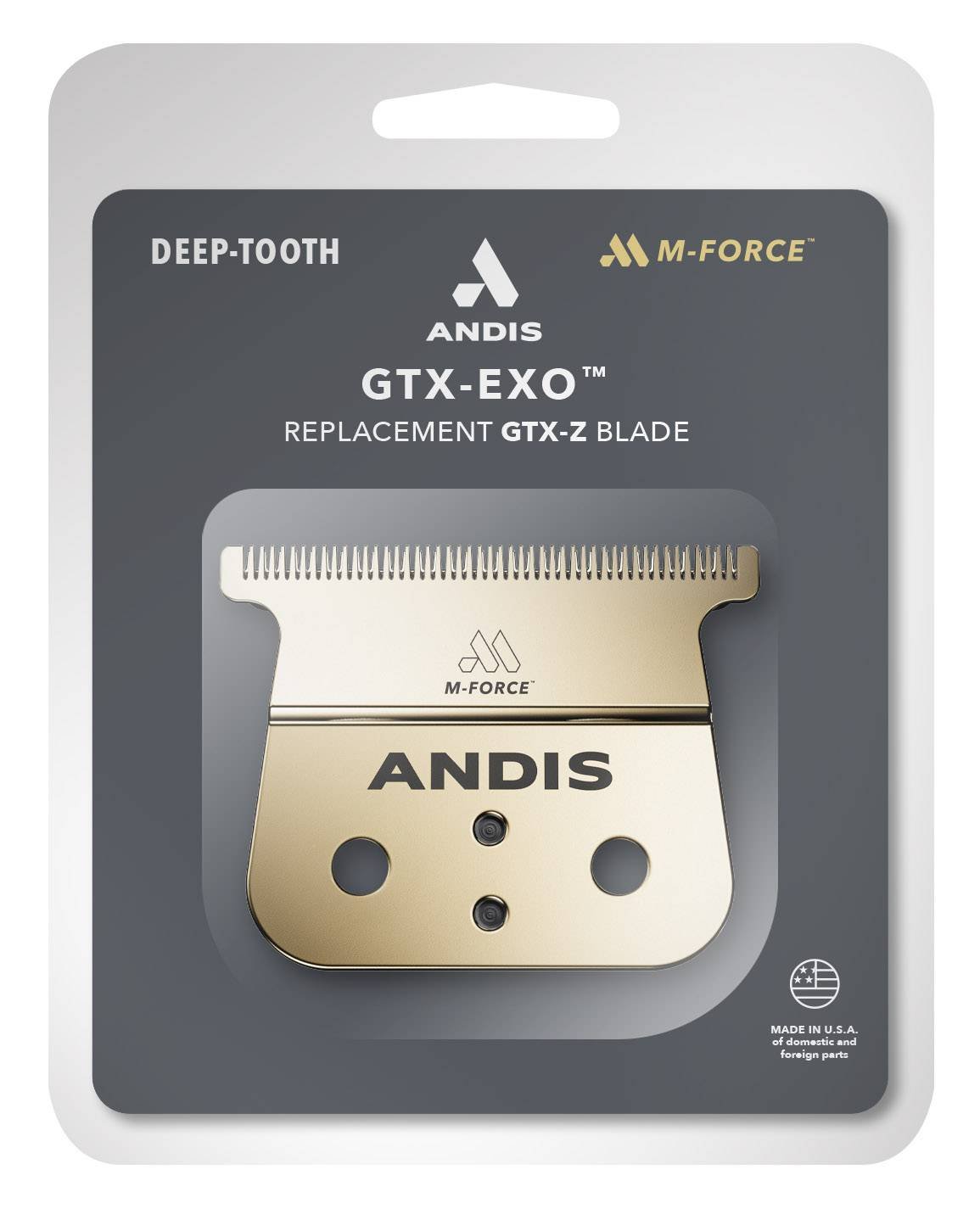 ANDIS BLADE T-OUT GTX-EXO M-FORCE GOLD