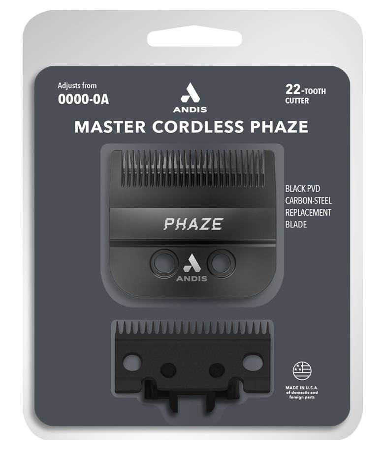 ANDIS BLADE MASTER CORDLESS PHAZE BLACK