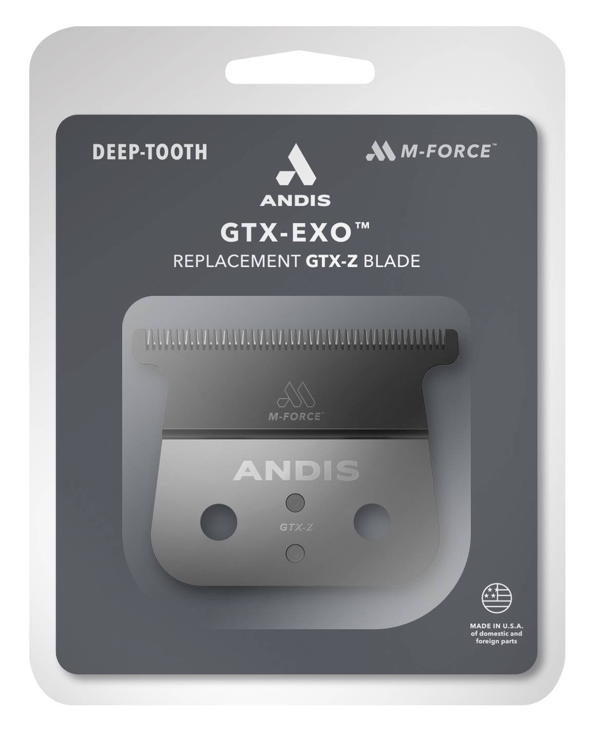 ANDIS BLADE T-OUT GTX-EXO M-FORCE BLACK