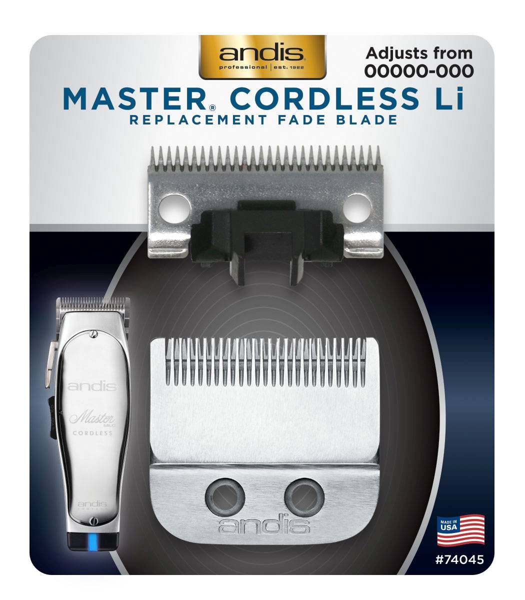 ANDIS BLADE MASTER C/LESS FADE