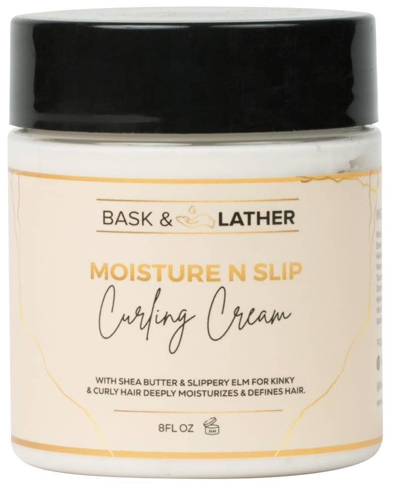 BASK&LATHER MOIST N' SLIP CURLING CREAM