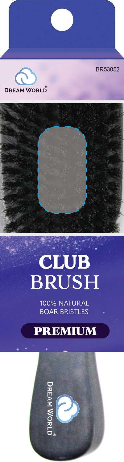 DREAM BRUSH PREMIUM BOAR BRISTLE CLUB