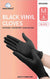 DREAM GLOVES VINYL 6PC/PK BLACK MEDIUM