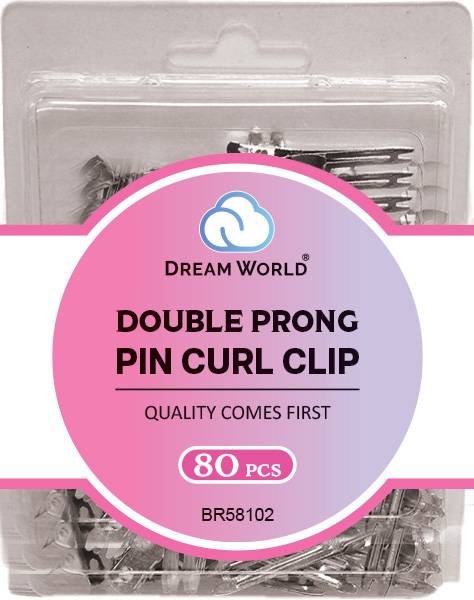 DREAM CLIP DOUBLE PRONG [BULK] 80 PCS