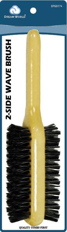 DREAM BRUSH 2-SIDE WAVE BROWN