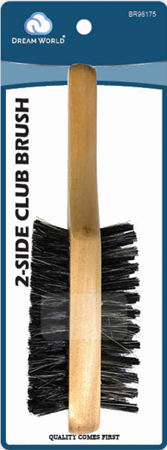DREAM BRUSH 2-SIDE CLUB BROWN