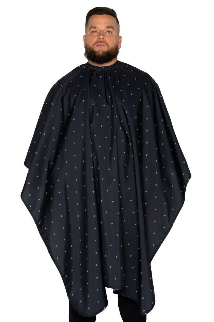 BS THE BARBER CAPE SHIELD BLACK