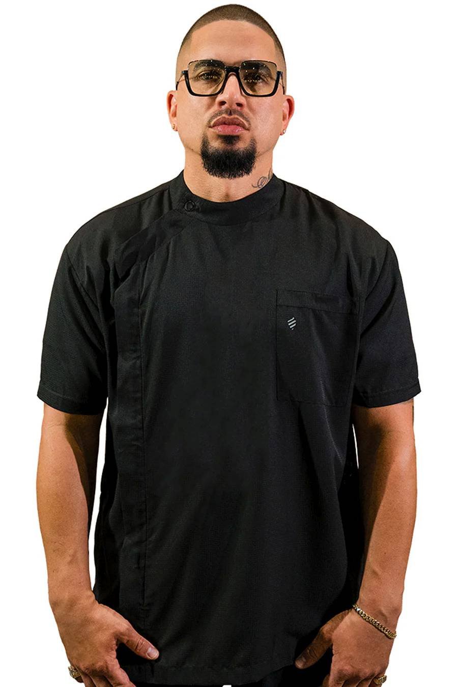 BS THE MASTER BARBER JACKET BLACK LARGE