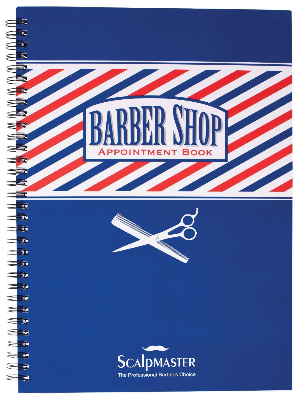BX SCALPMASTER BARBER APPOINTMENT BOOK