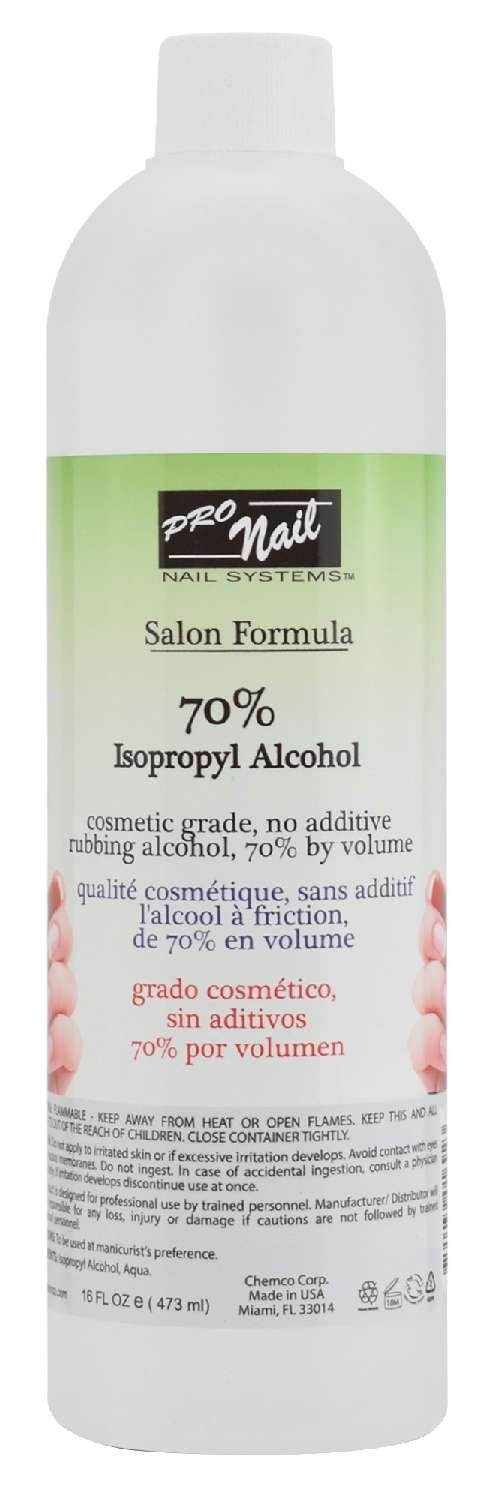 PRONAIL ISOPROPYL ALCOHOL 70 PERC 16 OZ