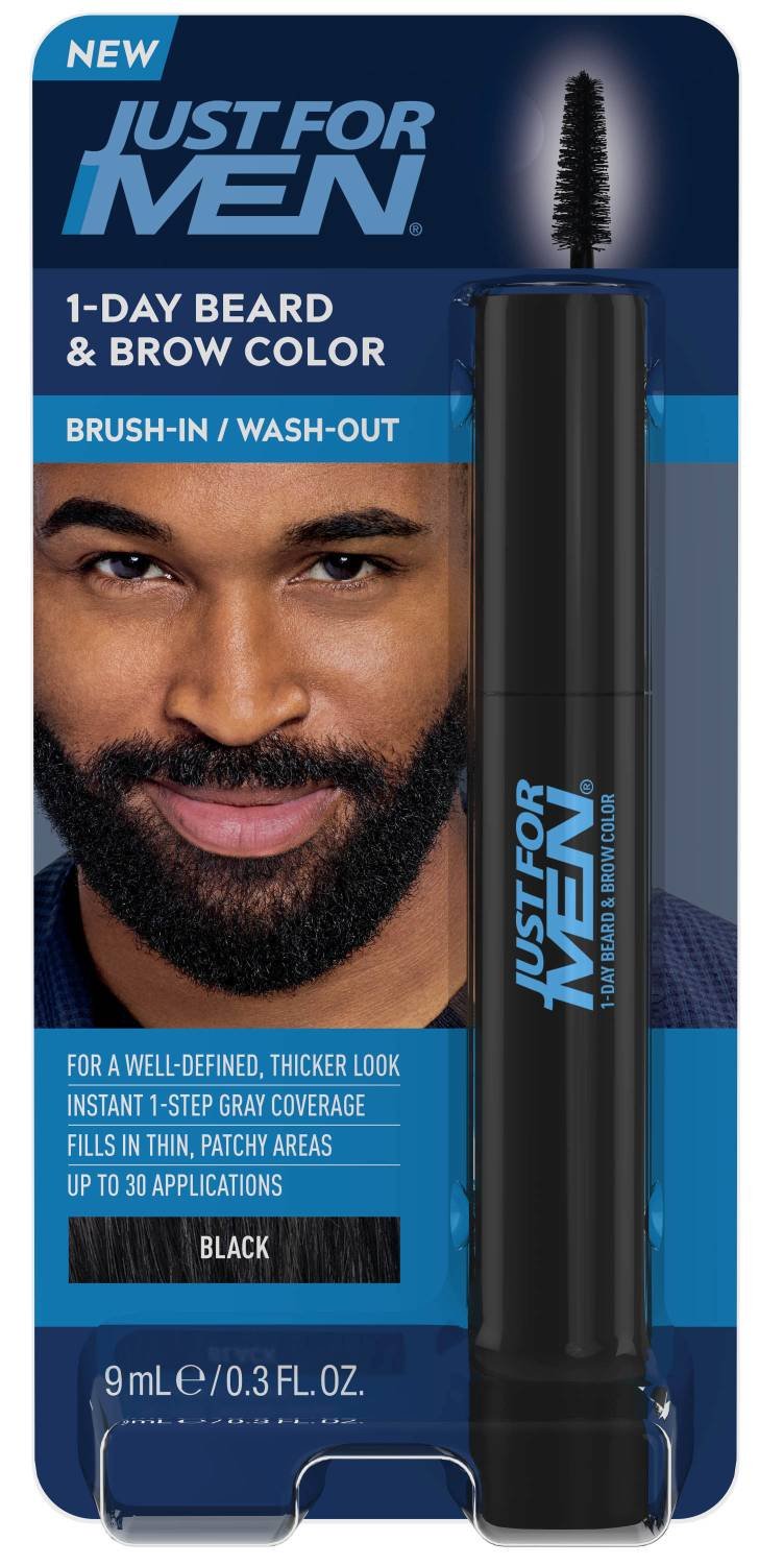 JFMEN 1 DAY BEARD & BROW COLOR [BLACK]