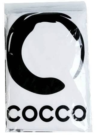COCCO LONG WIDE CAPE WHITE