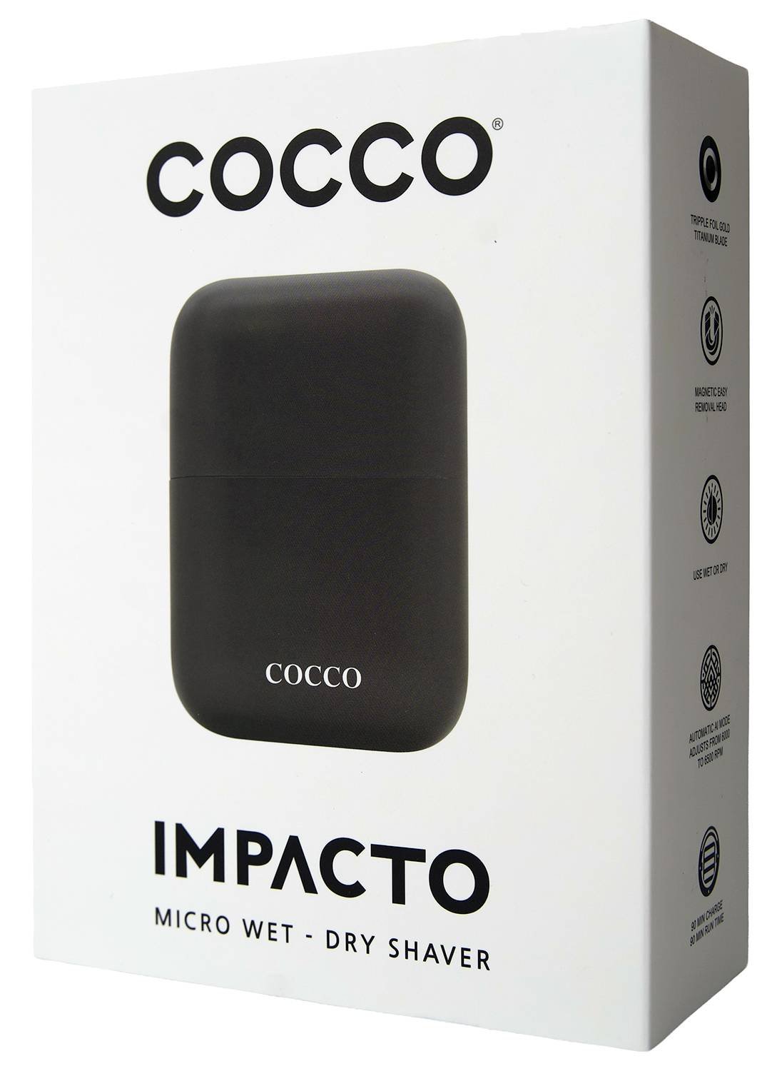 COCCO IMPACTO SHAVER [MATTE BLACK]