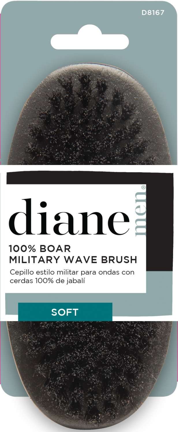 DIANE 100PERC SOFT BOAR MILITARY BRUSH