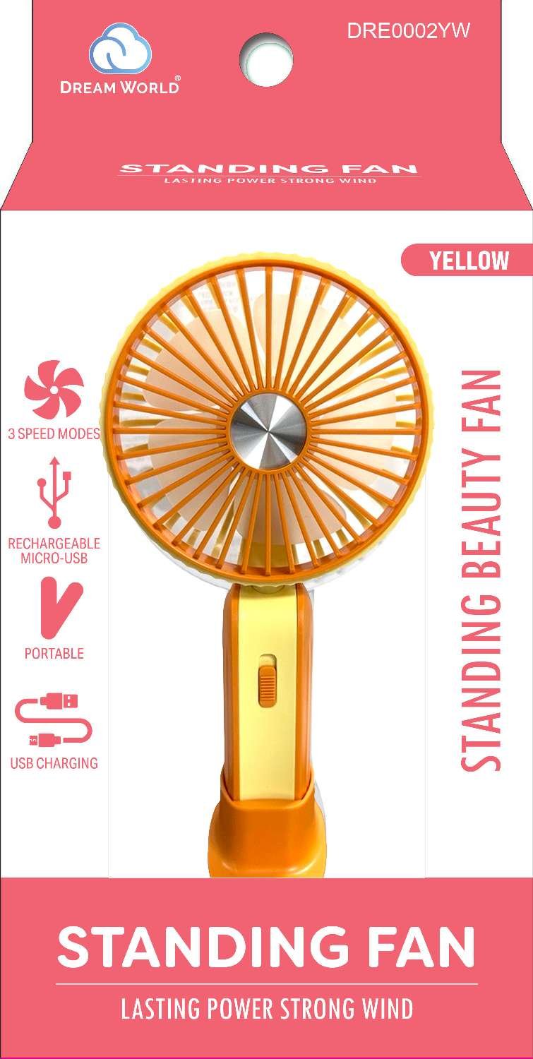 DREAM FAN STANDING YELLOW