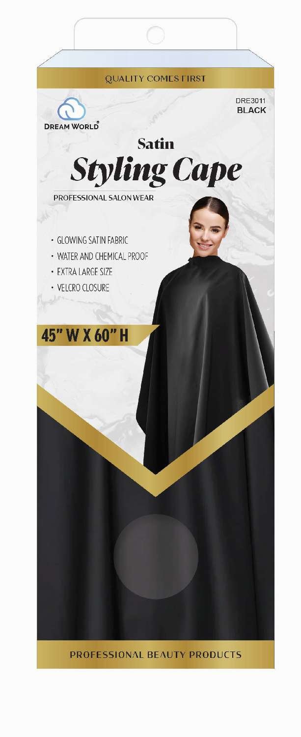 DREAM S/W-STYLING CAPE SATIN BLACK
