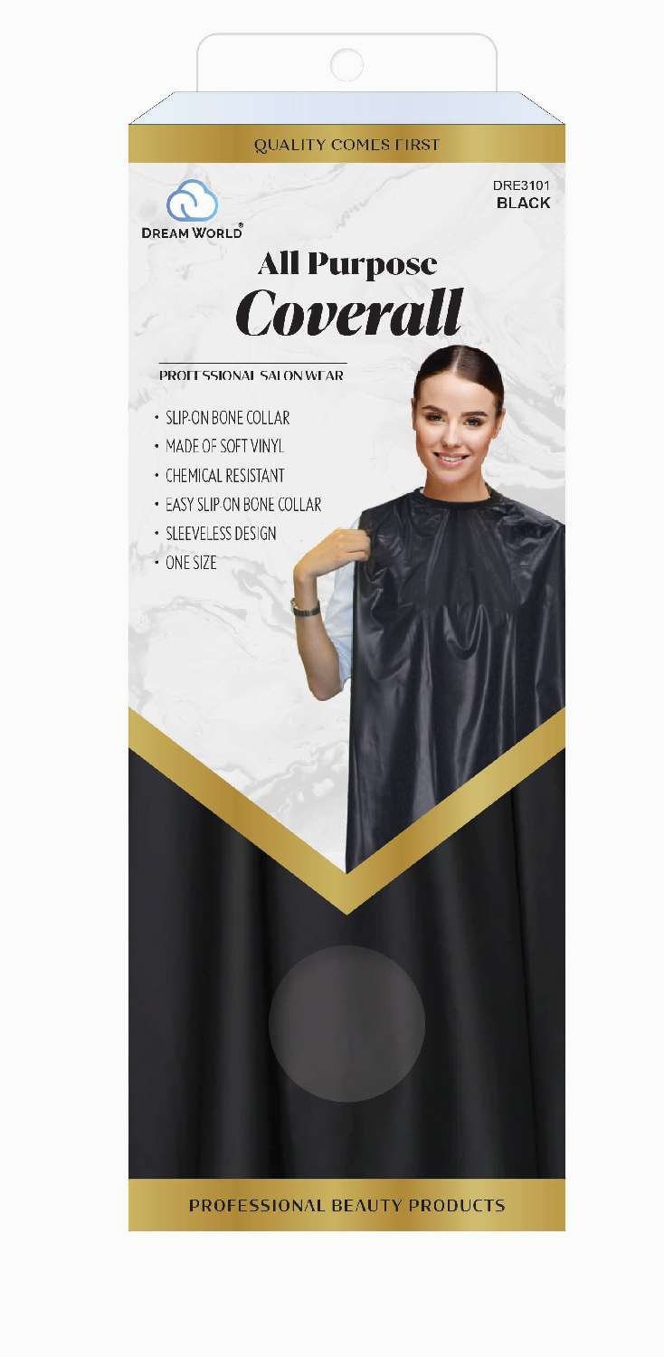 DREAM S/W-COVERALL ALL PURPOSE BLACK