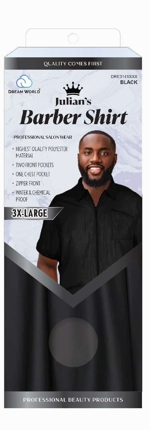 DREAM S/W-BARBER SHIRT BLACK XXXLG