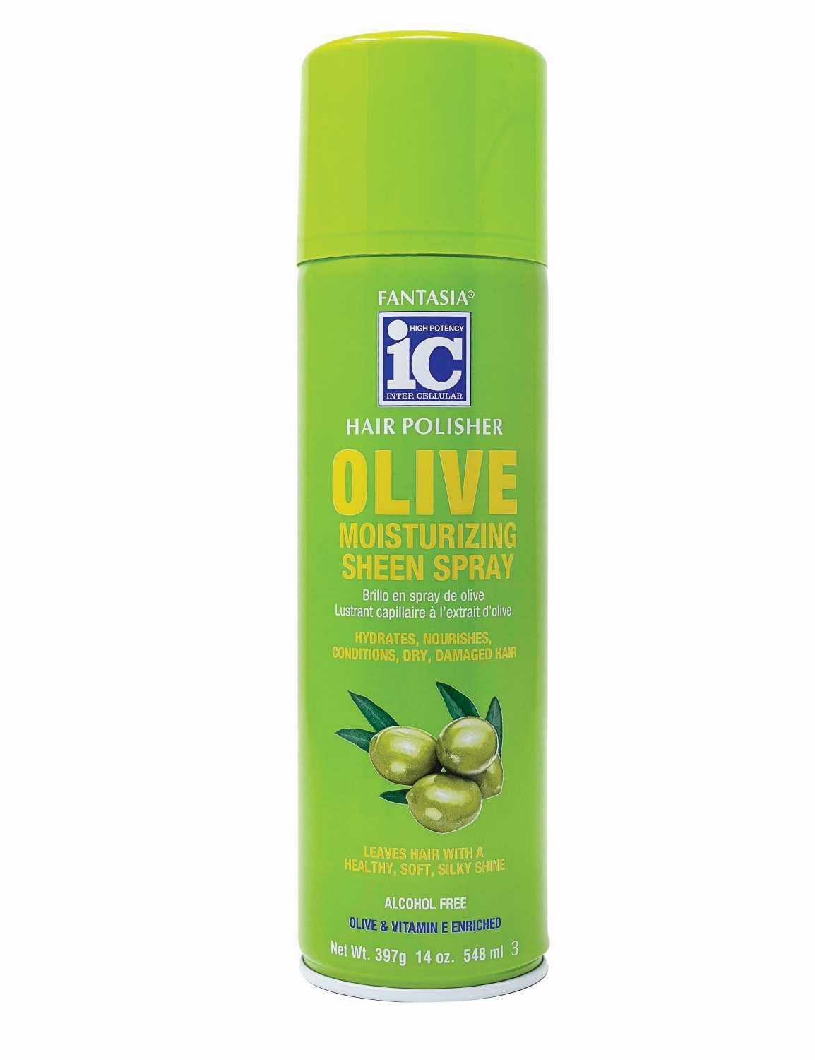 IC H/POL OLIVE SHEEN SPRAY