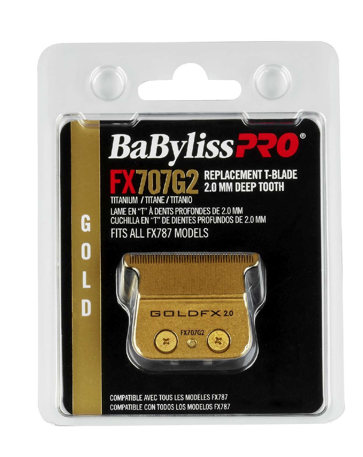 BABYLISS FX BLADE TRIMMER FX787/726 D/T GOLD
