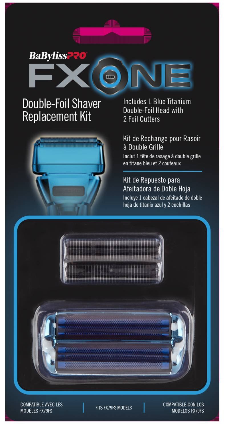BABYLISS FXONE DOUBLE FOIL/CUTTER BLUE