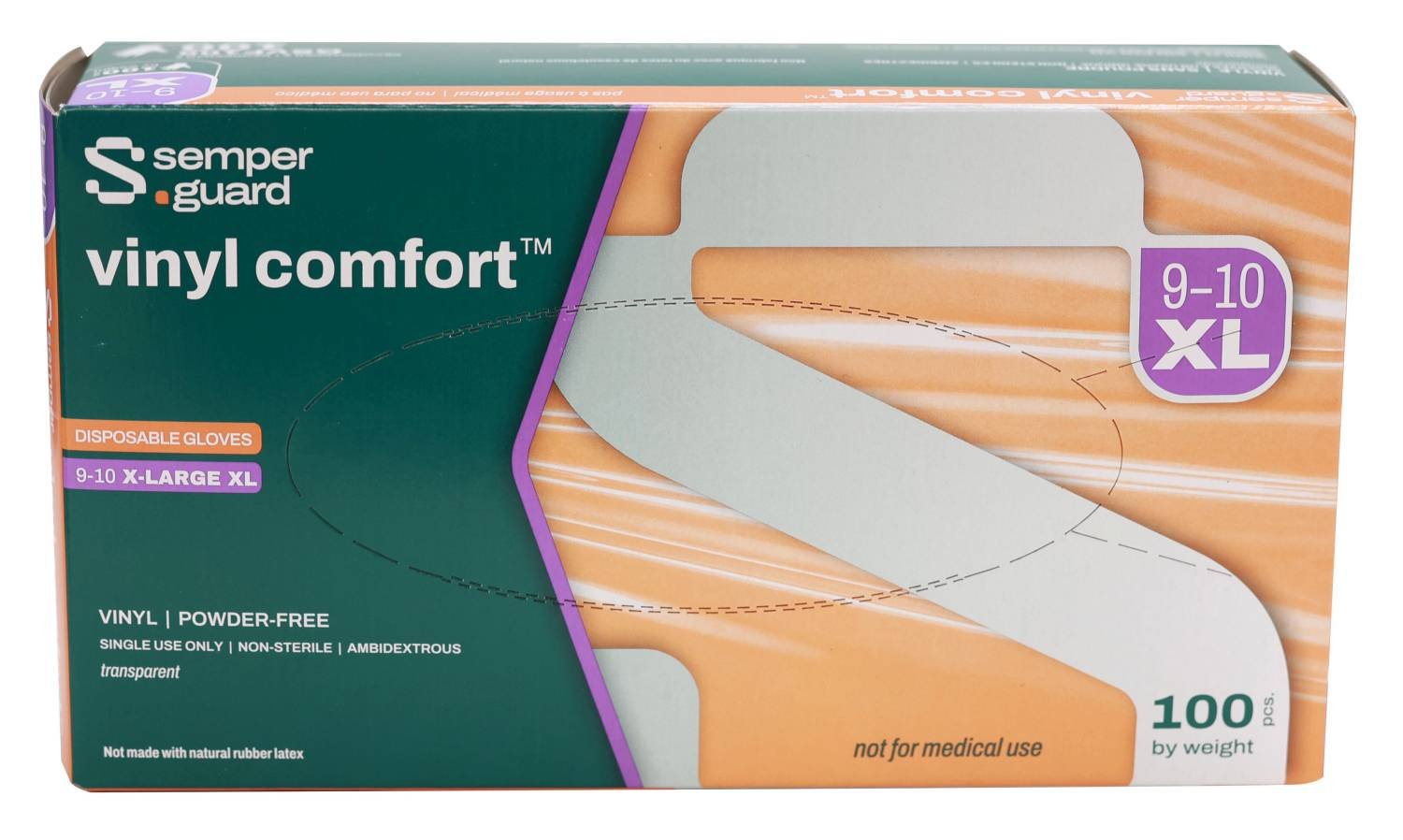 SEMPER VINYL P/FREE GLOVE [XLARGE]