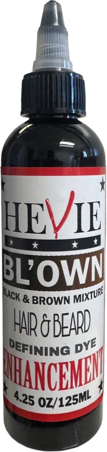 HEVIE HAIR & BEARD DEFINING DYE BL-OWN 4.25 OZ