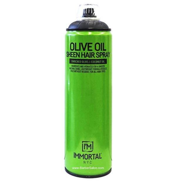 IMMORTAL OLIVE OIL SHEEN HAIR SPRAY 16.9 OZ