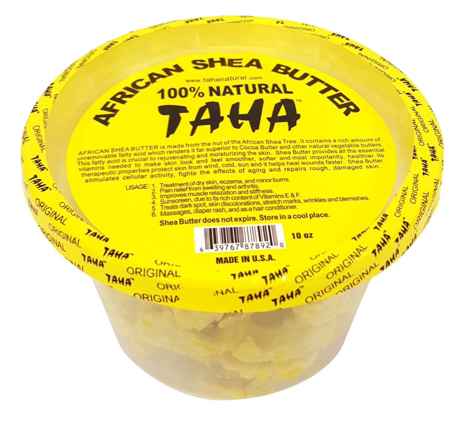 TAHA SHEA BUTTER [CHUNKY] 10 OZ