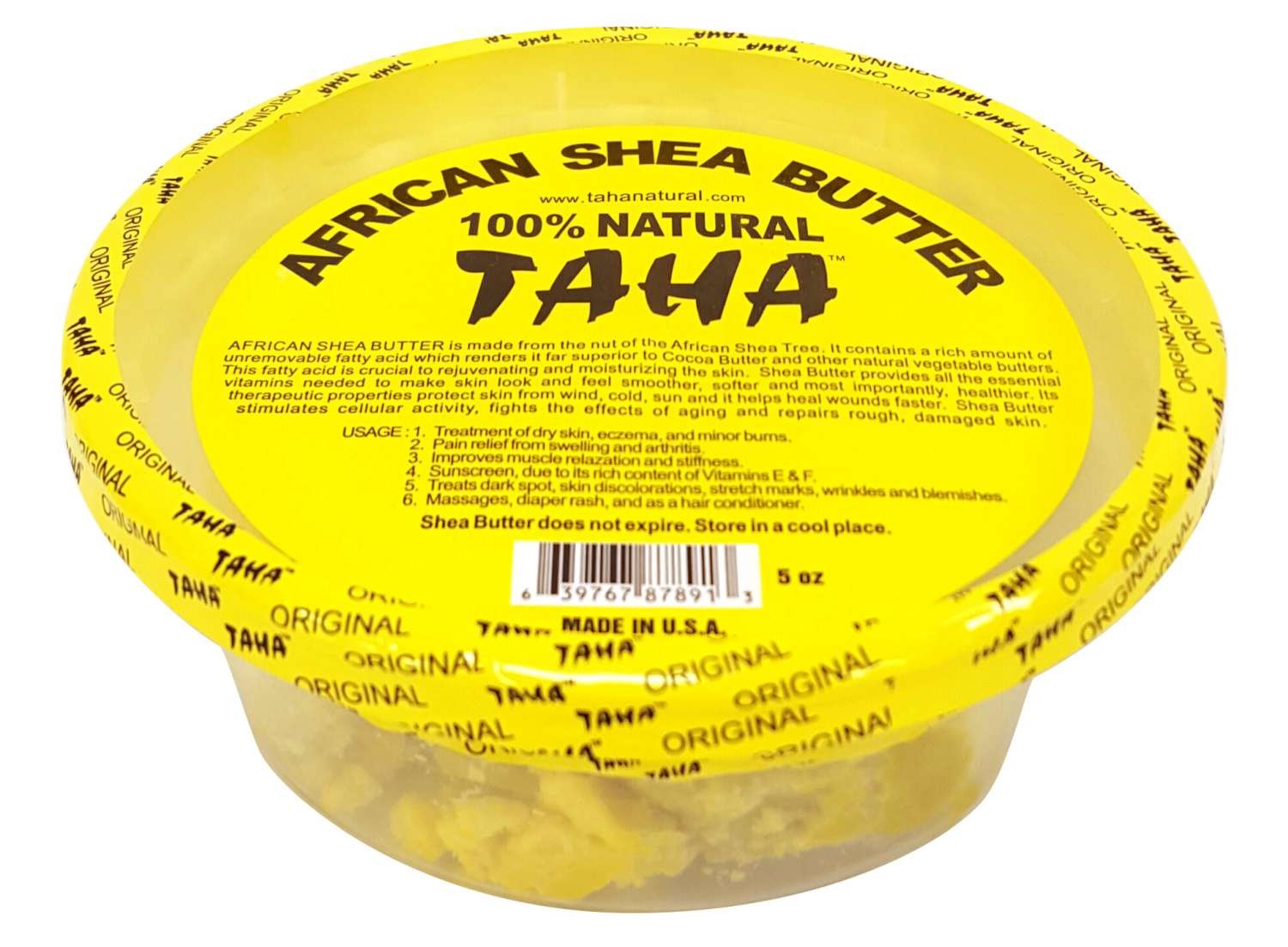 TAHA SHEA BUTTER [CHUNKY] 5 OZ