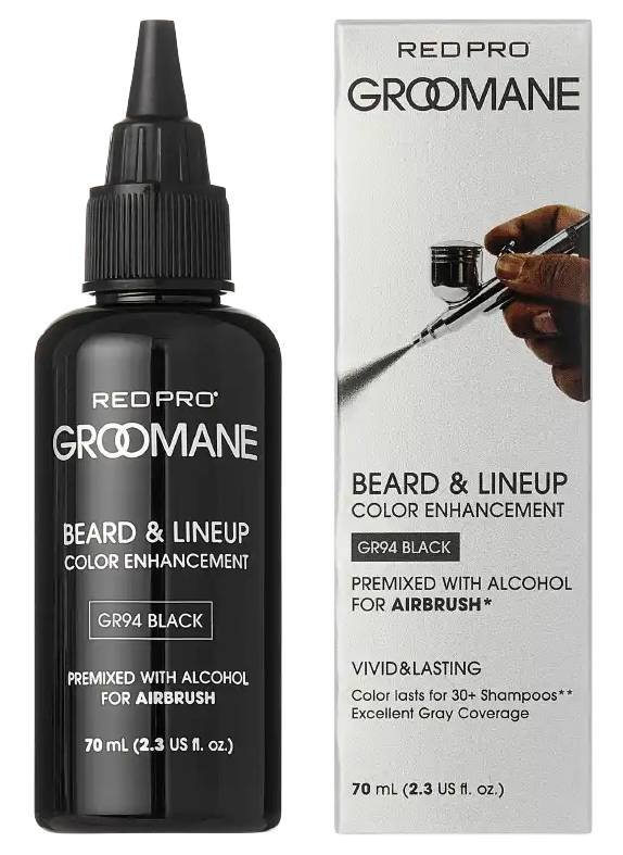 KISS GROOMANE BEARD LINEUP PREMIXED BLK 2.3 OZ