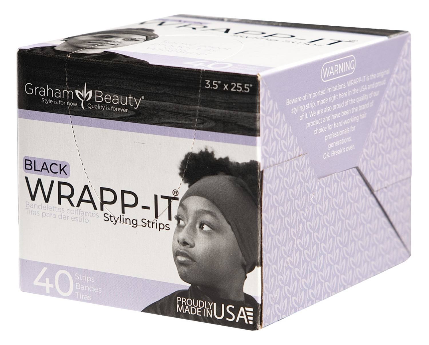 WRAPP-IT BLACK 40STRIPS/BX