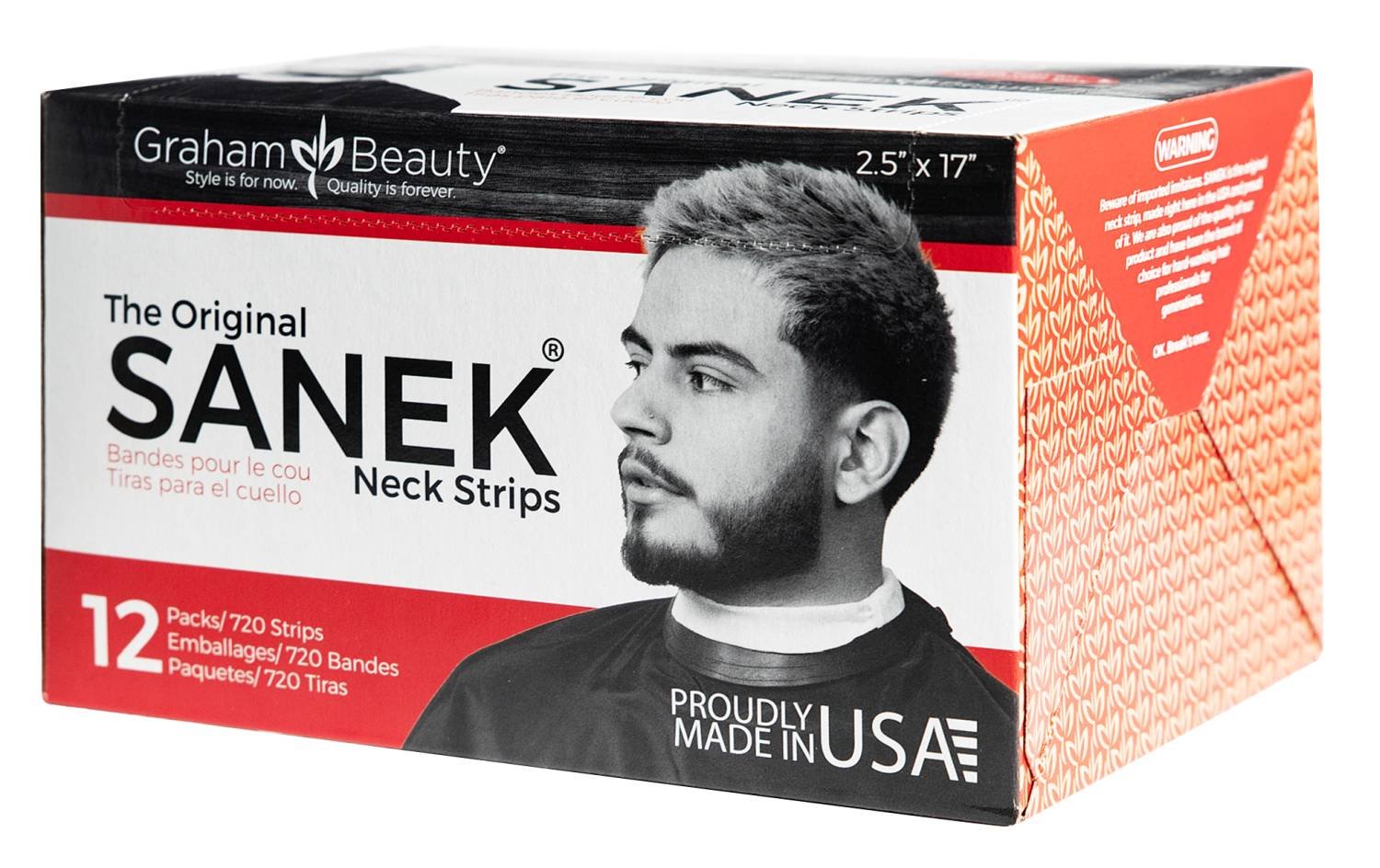 SANEK NECK STRIPS 60STRIPS/12PK/BX