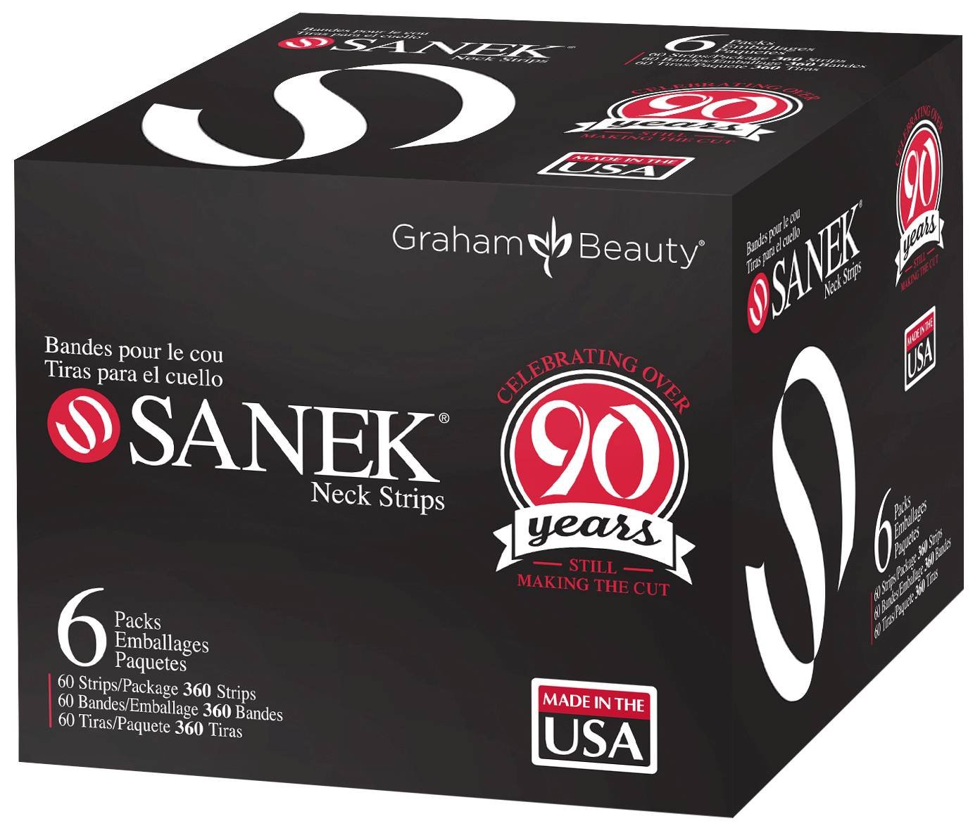 SANEK NECK STRIPS 60STRIPS/6PK/BX
