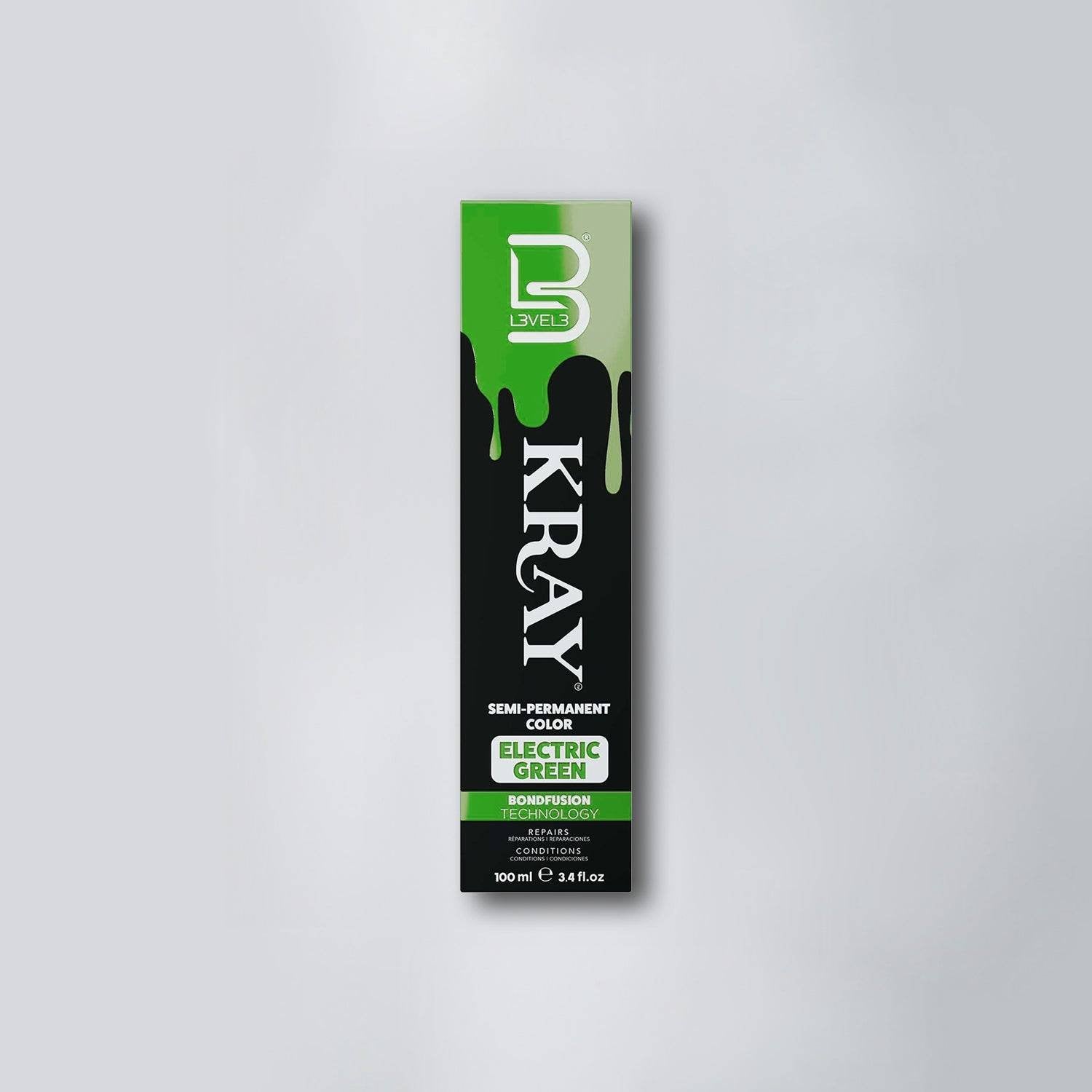 LEVEL3 KRAY SEMI PERM [ELECTRIC GREEN]