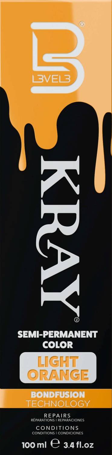 LEVEL3 KRAY SEMI PERM [LIGHT ORANGE]