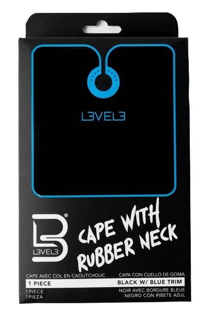 LEVEL3 PRO CAPE [BLACK W/ BLUE TRIM]