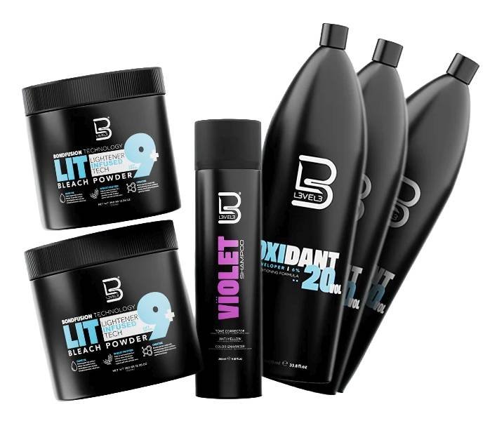 LEVEL3 LIT HAIR LIGHTENING INTRO KIT