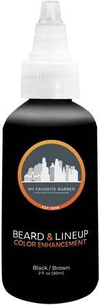 MFB BEARD & LINEUP COLOR BLACK-BROWN 2 OZ