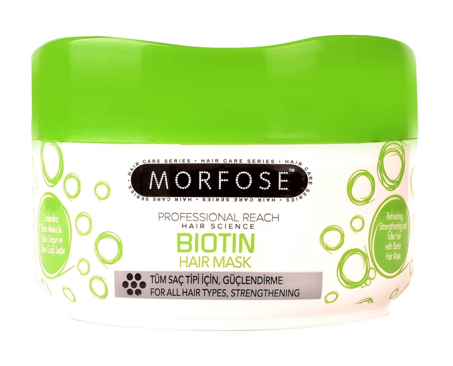 MORFOSE HAIR MASK BIOTIN GREEN