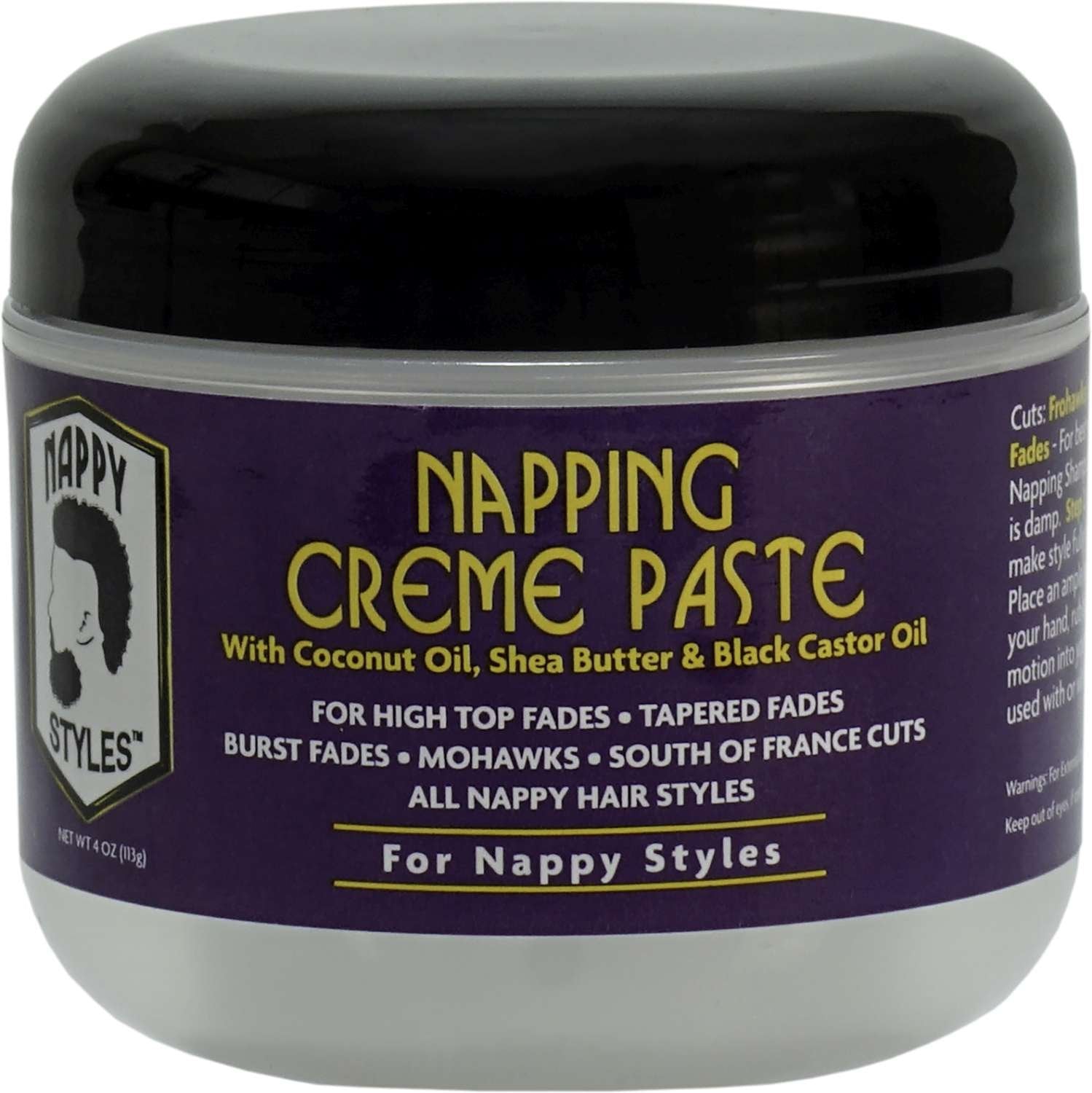 NAPPY STYLES NAPPING CREME PASTE 4 OZ