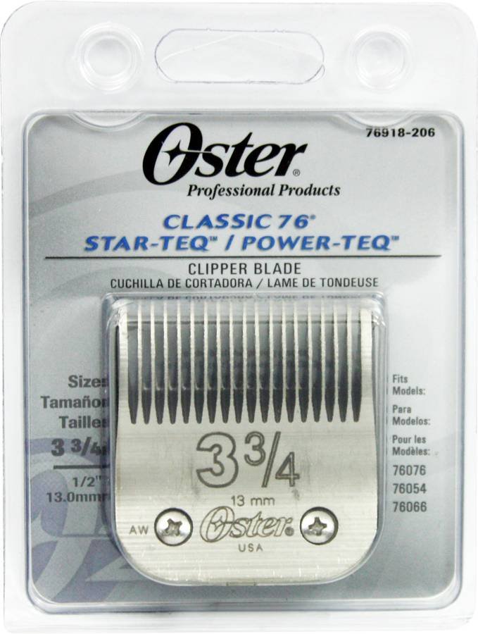 OSTER BLADE 76 AG #3-3/4