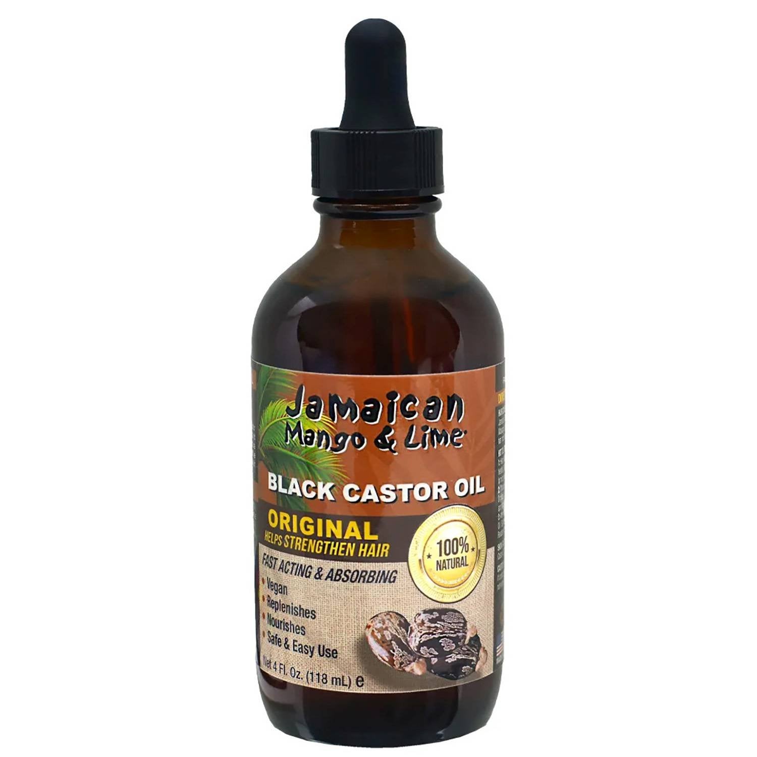 JML BLACK CASTOR OIL ORIGINAL 4 OZ