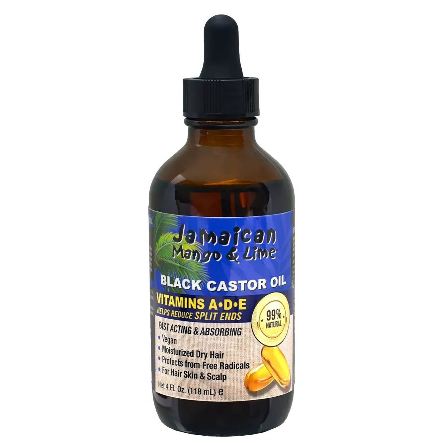 JML BLACK CASTOR OIL VITAMINS A/D/E