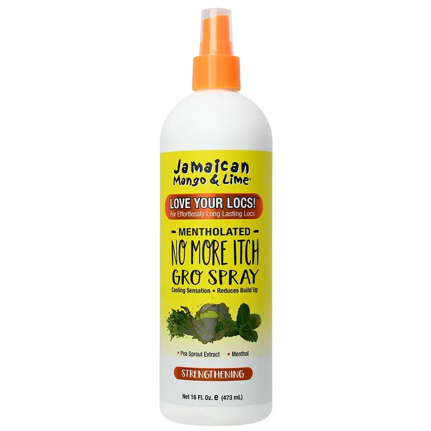 JML NO MORE ITCH GRO SPRAY MENTHOLATED 16 OZ