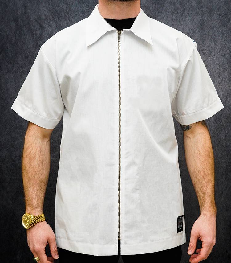3GB PROFESSOR JACKET PLAIN WHITE M